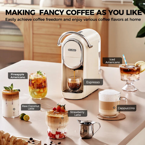 Cafelffe 3in1 Capsule Coffee Machine