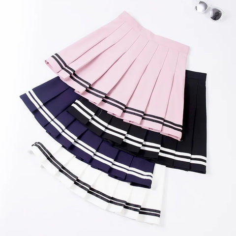Geplooide tennisrok voor dames - Koreaanse stijl atletische golf- en workoutminirok