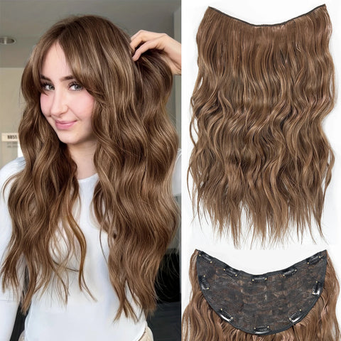 22 Inch U-Shaped Hair Extensions with Clips