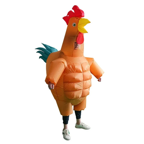 Abs Pineapple Chicken Costume for Women
