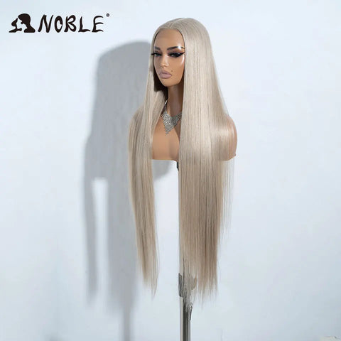 Noble Cosplay Wigs for Black Women - 38 Inch Ombre Blonde Lace Wig