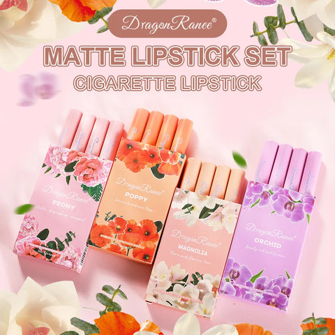 Dragon Ranee 4pcs/Set Matte Lipstick