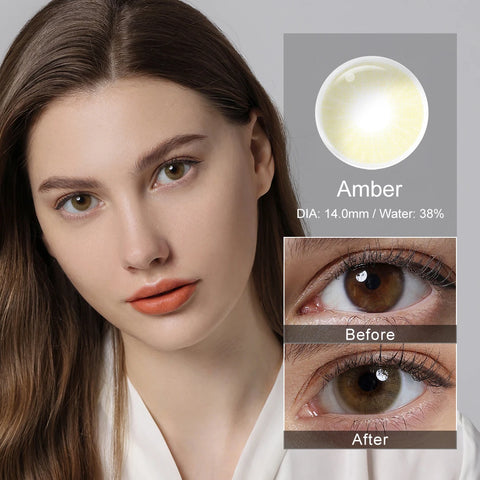 Mgaister Queen Prescription Color Contact Lenses - 1 Pair