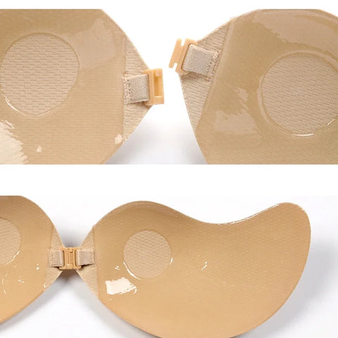 Mango Silicone Chest Stickers Lift Up Nude Bra - Self Adhesive Invisible Cover Bra Pad