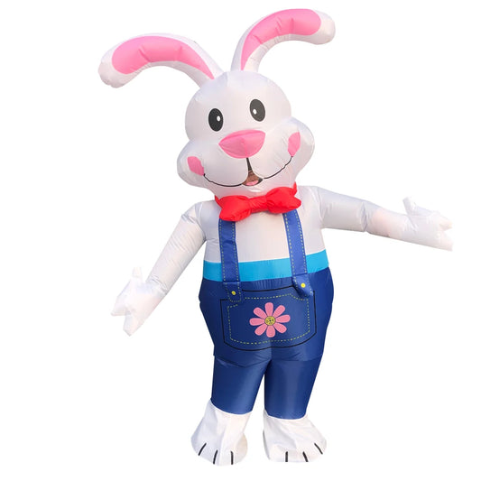 Easter Bunny Inflatable Costume for Adult