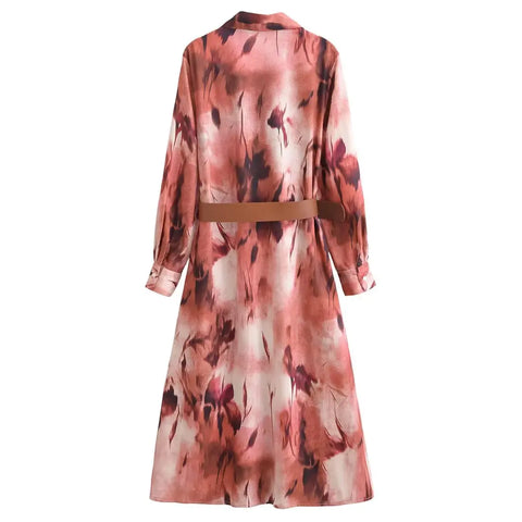 UNIZERA Women's Retro Casual Fashion Dress