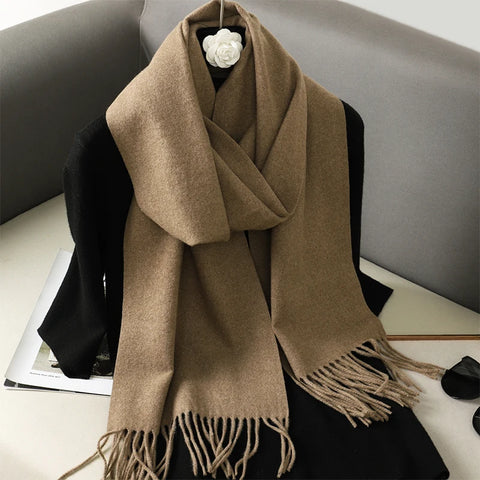 62 Color Winter Scarf for Women - Warm Cashmere Shawl