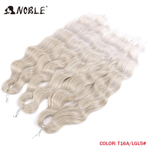 Noble Hair Synthetic Loose Deep Wave 24" Braiding Hair Extensions