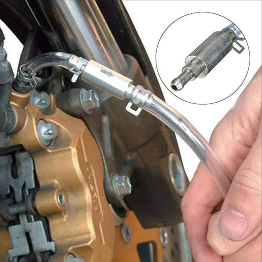 Motorcycle Brake Oil Fluid Pump Bleeder Clutch Hose Hydraulic Bleeding Replacement Tool