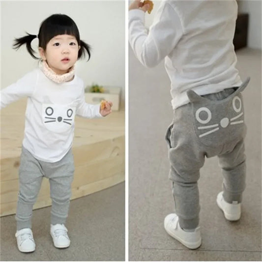 Cute Big Mouth Monster Trousers for Toddlers