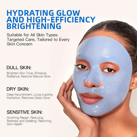 Hyaluronic Acid Ceramide Glutathione Facial Mask Capsules