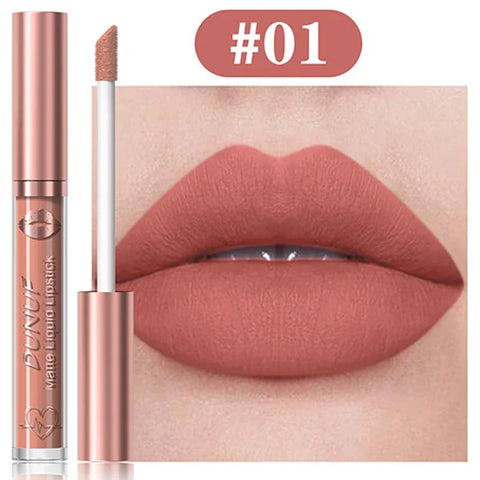 18 Color Waterproof Lip Gloss & Matte Liquid Lipstick Set