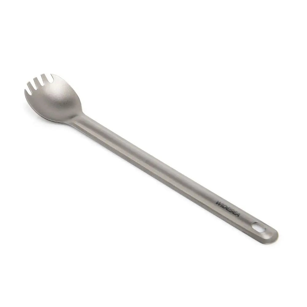 Widesea Camping Titanium Spork - Lightweight Fork and Spoon for Outdoor Adventures
