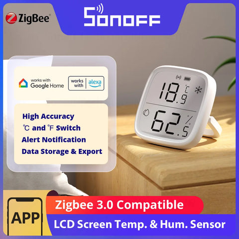SONOFF SNZB-02D Zigbee Temperature Humidity Sensor