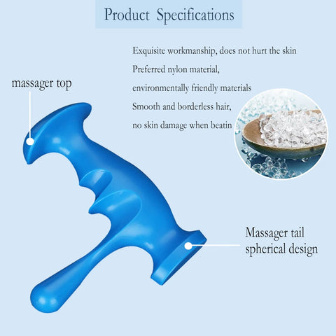 T-Shaped Massager for Deep Tissue Relaxation and Trigger Point Therapy