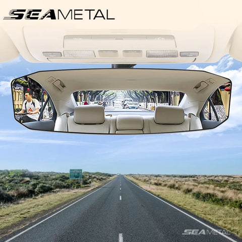 SEAMETAL Car Baby Mirror - Wide Angle & Anti-Glare