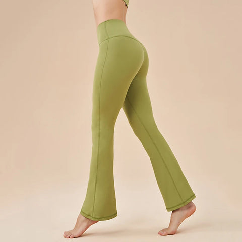 SOISOU Women's Bell-Bottom Yoga Leggings
