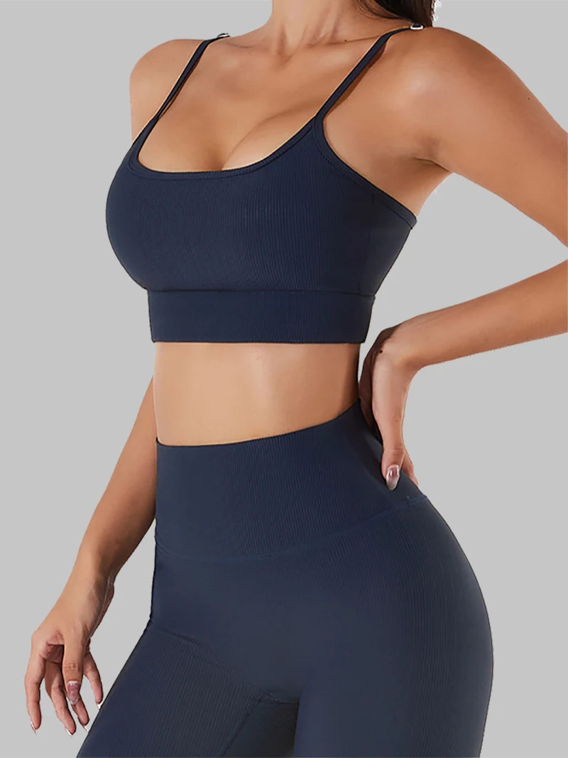 SOISOU New Yoga Bra Top for Women - Breathable Sports Bra