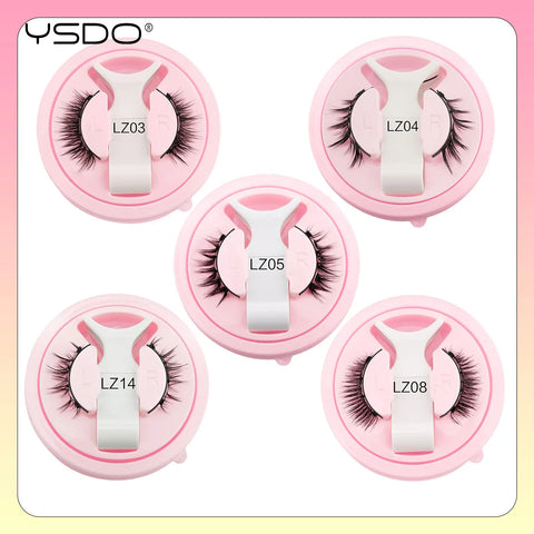 YSDO Magnetic Eyelashes - Reusable 3D Mink Lashes