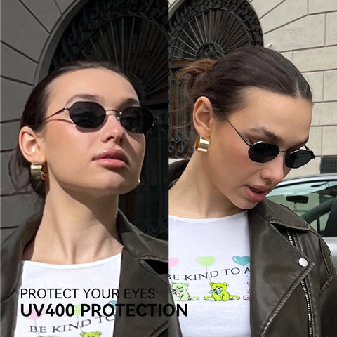 ZENOTTIC Retro Polygon gepolariseerde zonnebril - anti-reflecterende UV400 unisex zonnebril voor autorijden