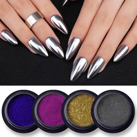 Superbright Metallic Glitter Powder for Nail Art