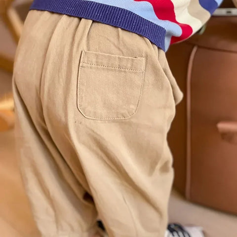 Solid Boy Kids Fashion Trousers
