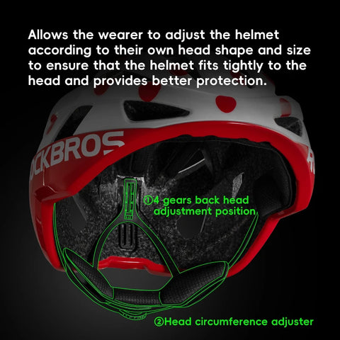ROCKBROS Breathable 16-Hole Cycling Helmet for Men and Women