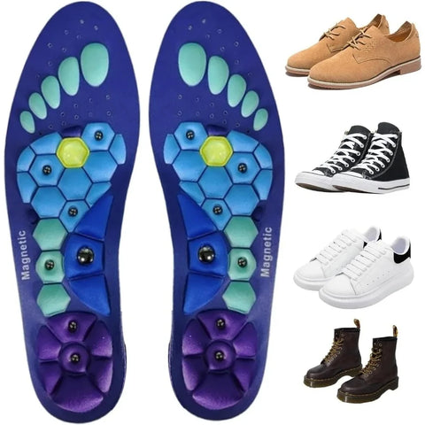Acupressure Insoles - EVA Orthopedic Foot Massage Insoles for Men and Women