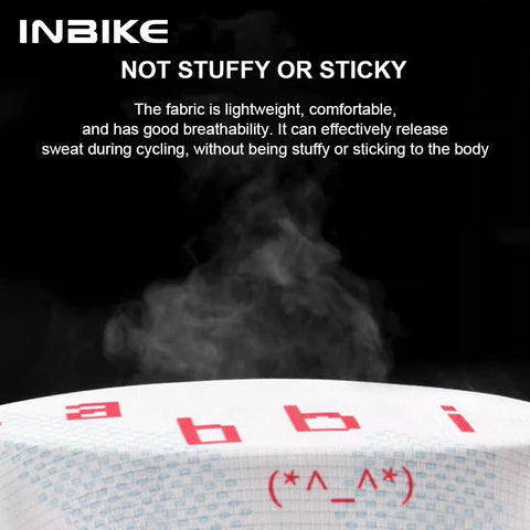 INBIKE Men's Summer Cycling Jersey - Quick-Dry Short Sleeve Bicycle Top for Road and MTB