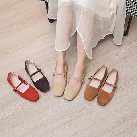 AIYUQI Mary Jane Flats voor dames - Lente 2025