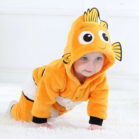 Nemo Infant Baby Rompers for Boys and Girls