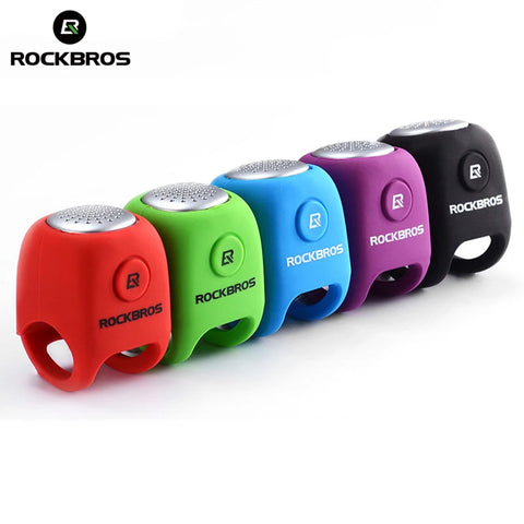 ROCKBROS Electric Cycling Bell - 90 dB Horn, Rainproof MTB Bicycle Handlebar Accessory