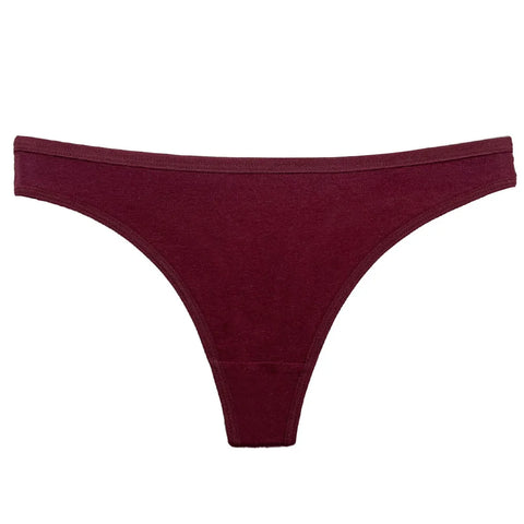 5 PCS Cotton G-String Panties for Women – Sexy Thong Underwear