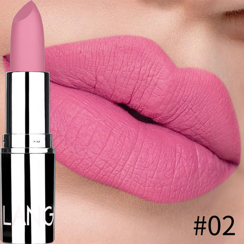 Langmani Silver Tube Matte Lipstick - 8 Colors