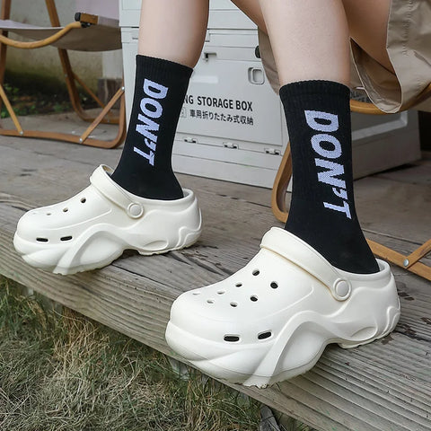Dikke sandalen voor dames - Luxe outdoorklompen