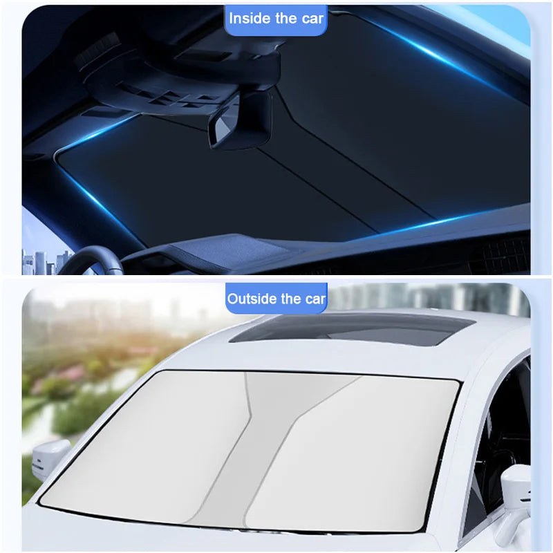 SEAMETAL Car Windshield Sun Shade Cover