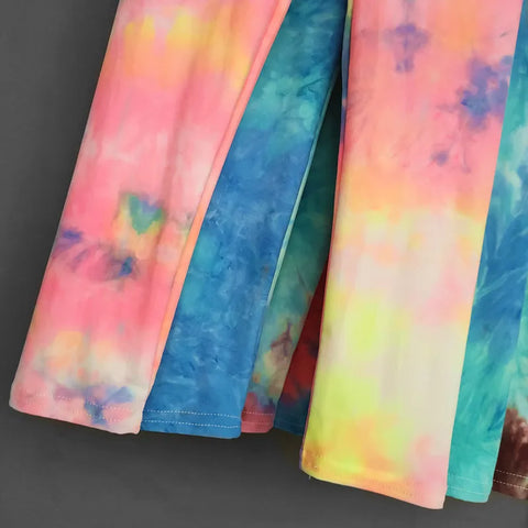 Colorful Fluorescent Leggings for Girls