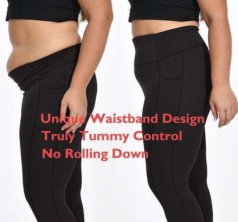 Nepoagym Tummy Control Yoga Legging met Zakken