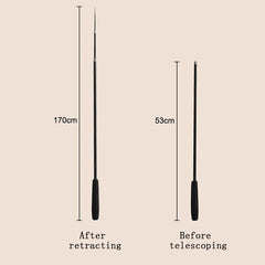 Four Section Telescopic Cat Stick 1.8m Super Long Carbon Fiber Fishing Rod