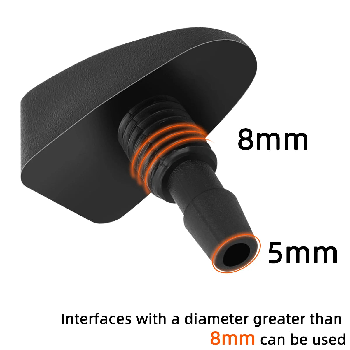 Universal Windshield Wiper Nozzle Spray Kit