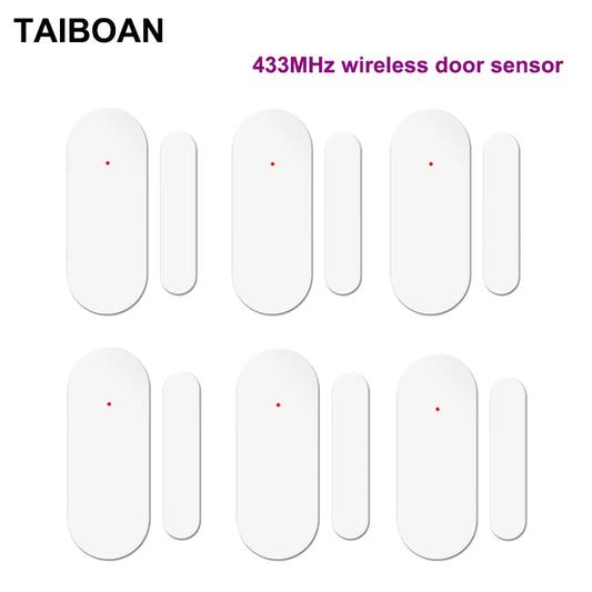 TAIBOAN Wireless 433mhz Door Window Alarm Sensor