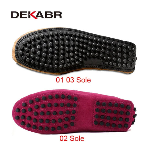DEKABR Lässige Herrenschuhe aus echtem Leder 