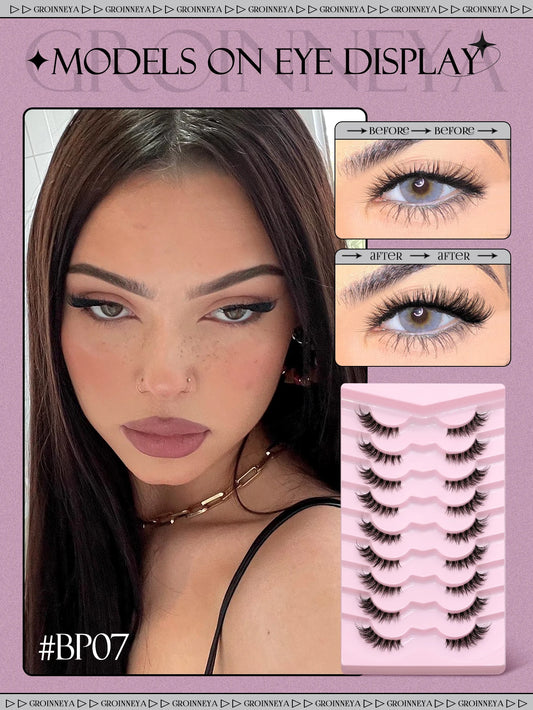 GROINNEYA Cat Eye Lashes