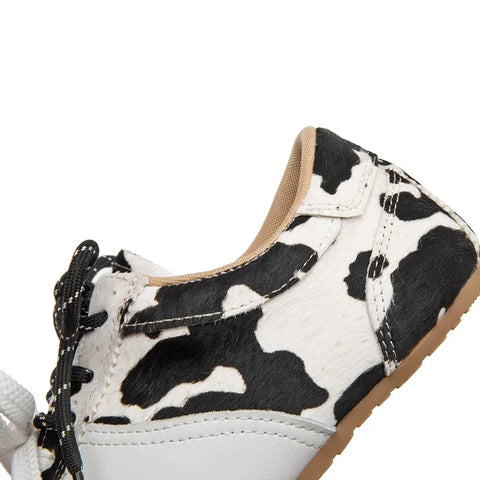 AIYUQI Women's Flat Shoes - Genuine Leather Sneakers