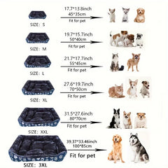 Comfortable Pet Dog Bed Sofa Mats - Ideal for Cats and Dogs