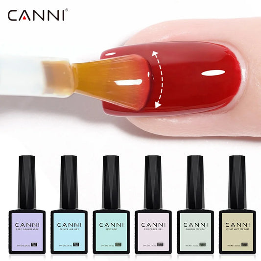 CANNI HEMA FREE Primer Base Coat and Color Gel Polish