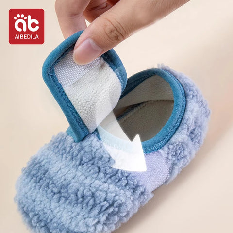 AIBEDILA Cartoon Baby Shoes for Winter