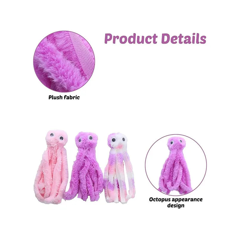 Cute Octopus Cat Toys for Kittens and Young Cats