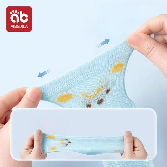 AIBEDILA Antislip Kindersokken – 3 paar voor 0-3 jaar