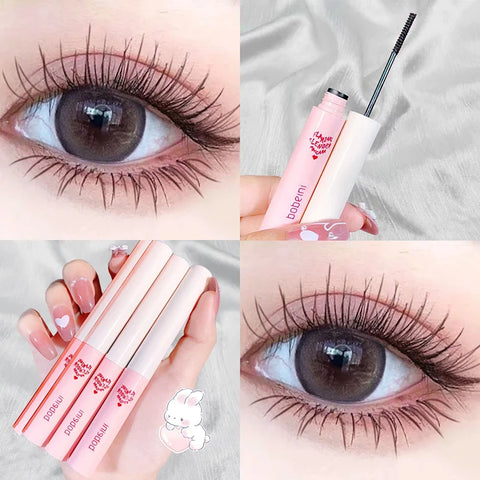Ultra-Fine Brush Mascara – Lengthening Waterproof Formula for Lush Eyelashes